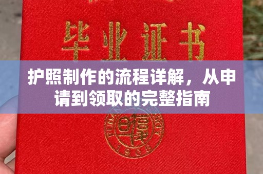 罗江护照制作的流程详解，从申请到领取的完整指南