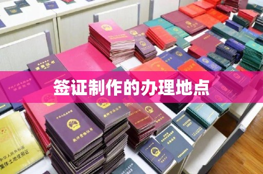 罗江签证制作的办理地点